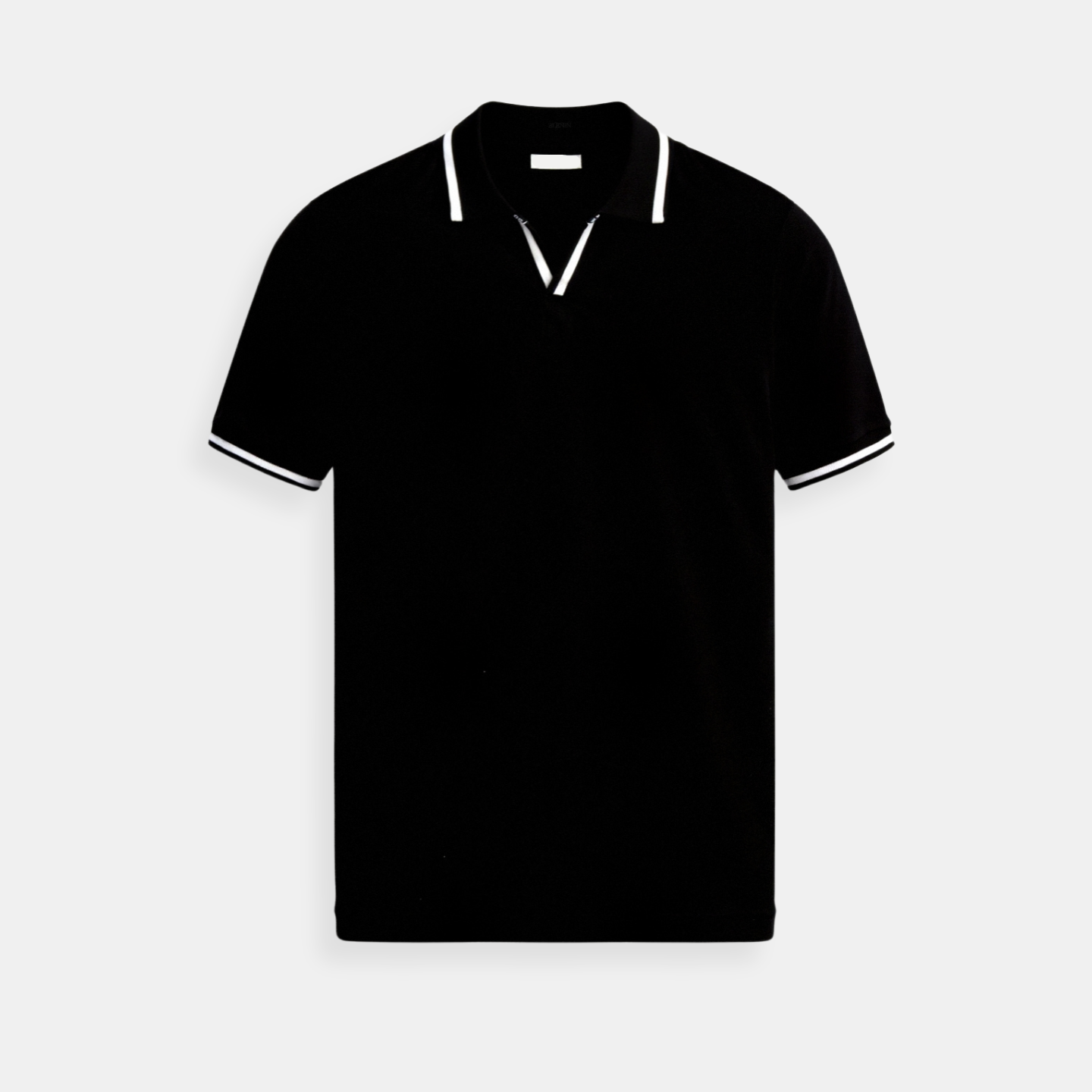 Men's Slim-Fit Polo Shirt with Contrast Detail